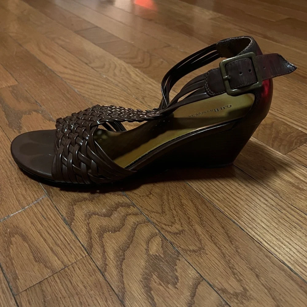 G.H. Bass & Co Braided Wedge Sandal